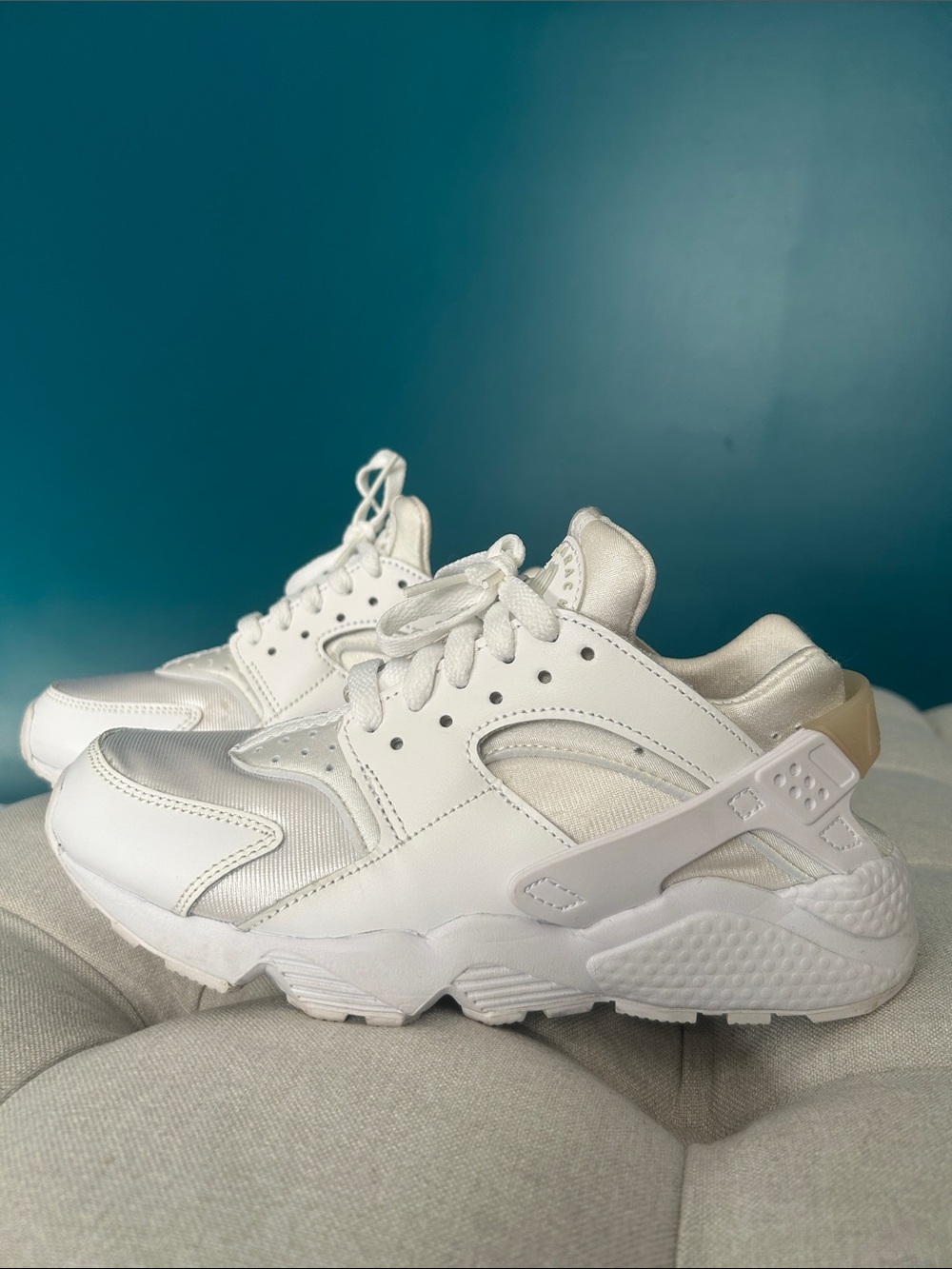 Nike Women's White Low-Top Lace-Up Sneakers